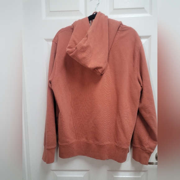 Madewell Men's Terracotta Hoodie - Picture 8 of 9